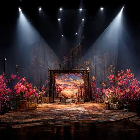 A Unique Art Treatment Inspired by Theatrical Set Design