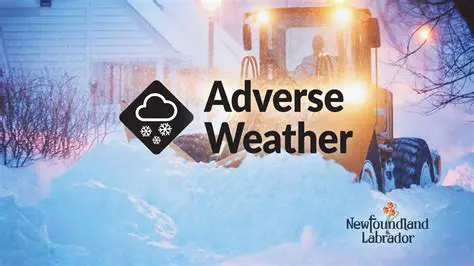 Adverse weather conditions