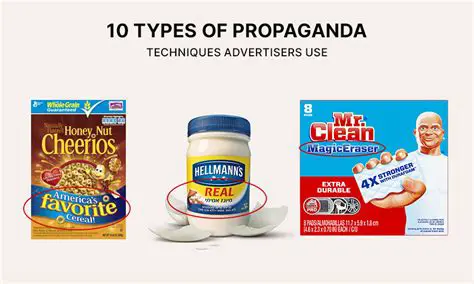 Be aware of propaganda and bias
