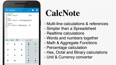 Benefits of Using CalcNote