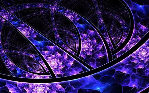 Benefits of Using Purple Fractal Wallpaper