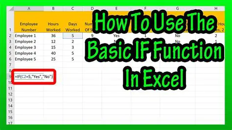 Best Practices for Using the IF Function