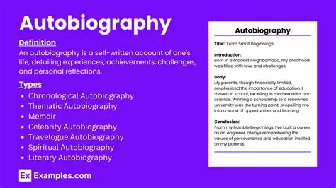 Biographical autobiography