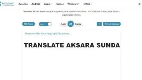 Cara Membaca Teks Aksara ke dalam Bahasa Latin