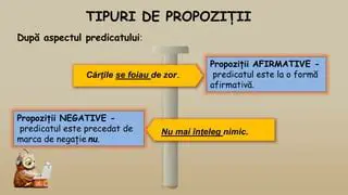 Caracteristicile predicatului
