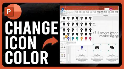 Change icon color depending on background