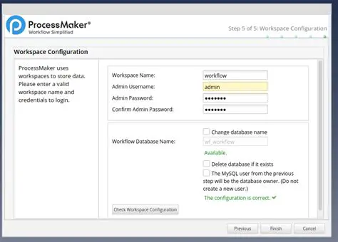 Check Workspace Configuration