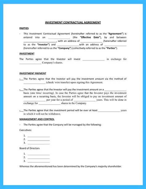 Contract Investment Opportunities