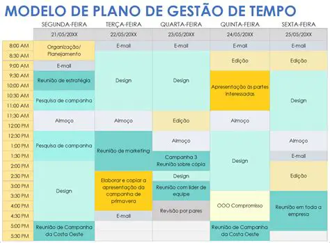 Crie um sistema de gerenciamento de tempo
