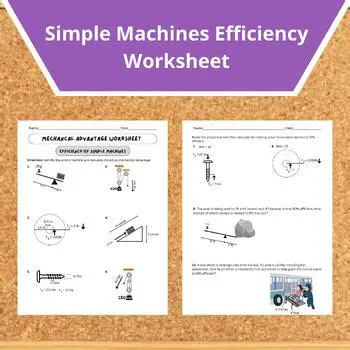 Defining Efficiency in Simple Machines