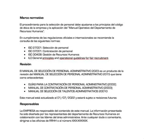 Ejemplos de procedimientos