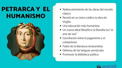 El Humanismo y la Obra de Petrarca