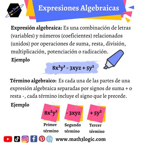 Expresiones Algebraicas con Operadores
