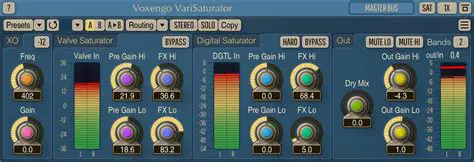 Features and Capabilities of the Voxengo VariSaturator