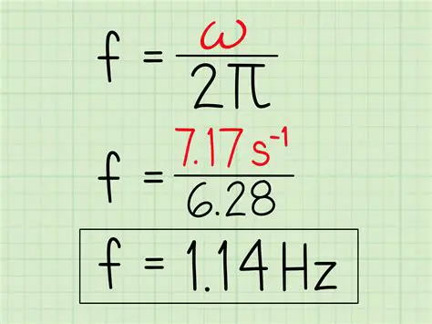 Frecuencia angular y frecuencia