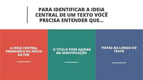 Identifique entre as alternativas aquela que melhor traduz a ideia central do texto