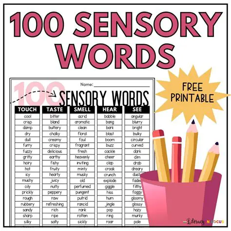 Identifying the Sensory Detail