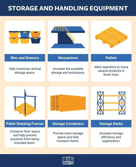 Improved storage and handling
