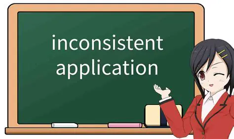 Inconsistent ink application