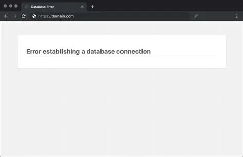 Incorrect database connection