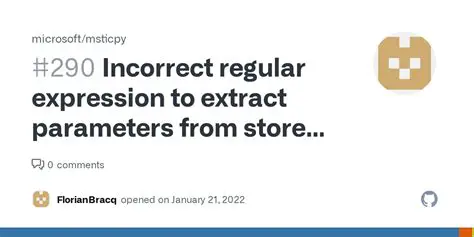 Incorrect Regular Expression