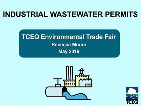 Industrial wastewater permits