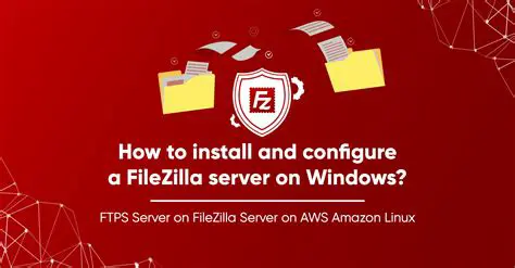 Installation of FileZilla Server