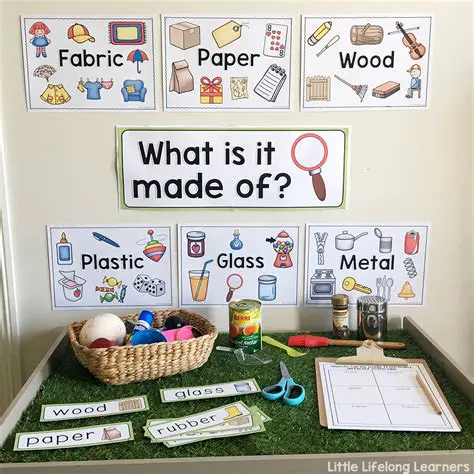 Investigation of different materials