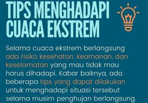 Kemampuan Menghadapi Cuaca
