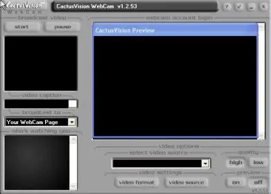 Key Features of CactusVision WebCam