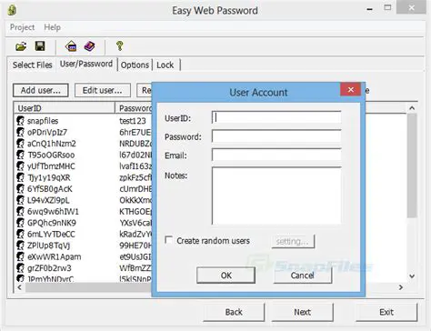 Key Features of Easy Web Password