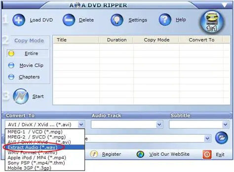 Key Features of Goo DVD to WAV Converter