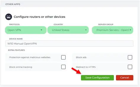 Key Features of Labris OpenVPN Client