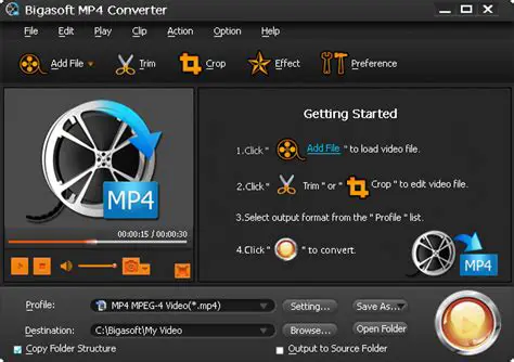 Key Features of MPEG MP4 Converter