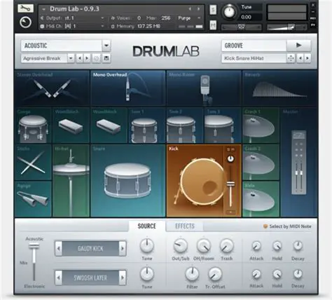Key Features of Native Instruments Drum Lab