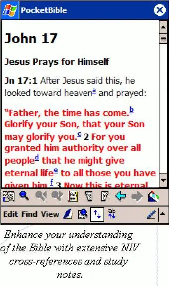 Key Features of PocketBible NIV
