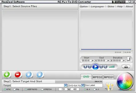 Key Features of RZ FLV To DVD Converter