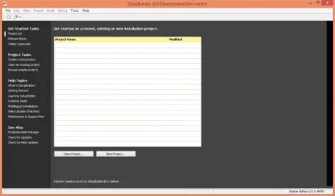 Key Features of SetupBuilder Professional