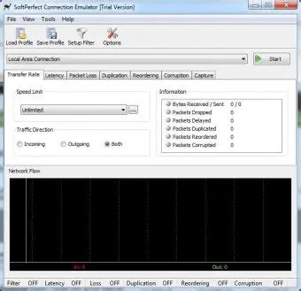 Key Features of SoftPerfect Connection Emulator