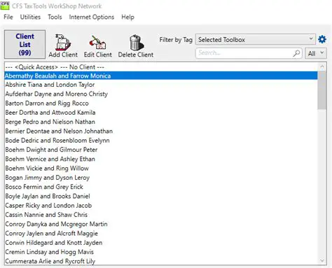 Key Features of TaxTools 2013