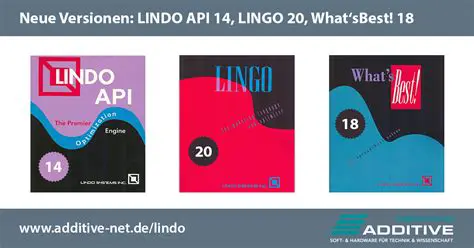 Key Features of the LINDO API
