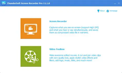Key Features of ThunderSoft Screen Recorder