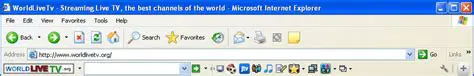 Key Features of WorldLiveTV Toolbar