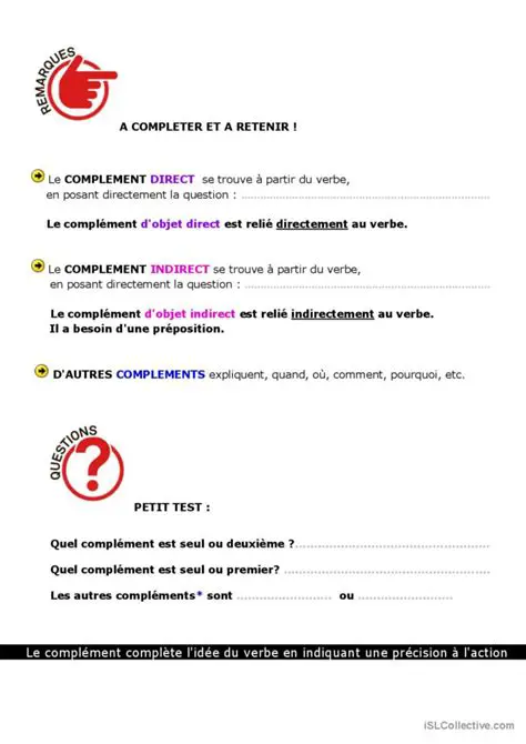 La construction de la question