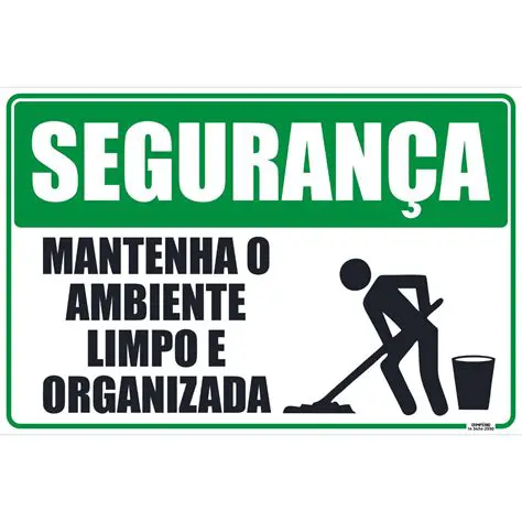 Manter o piping limpo e seco