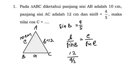Menghitung Panjang Sisi BC