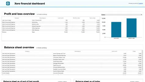 Monitor overall financial performance