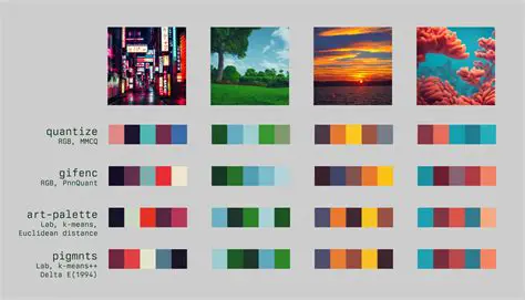 Not using different colors