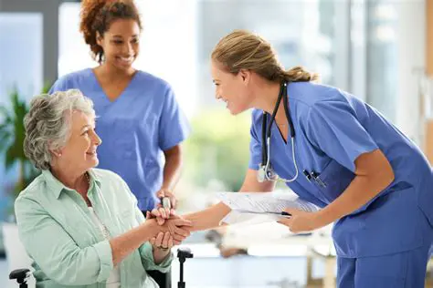 Nurse and medical professional support