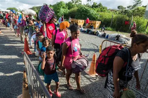 O Aumento de Refugiados na Venezuela